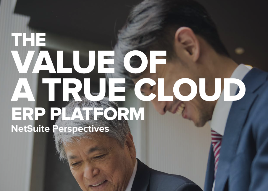 the value of a true cloud erp platform