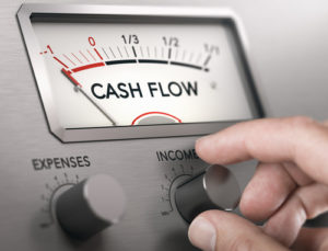 How to manage a business's cashflow. Cashflow Dial. 