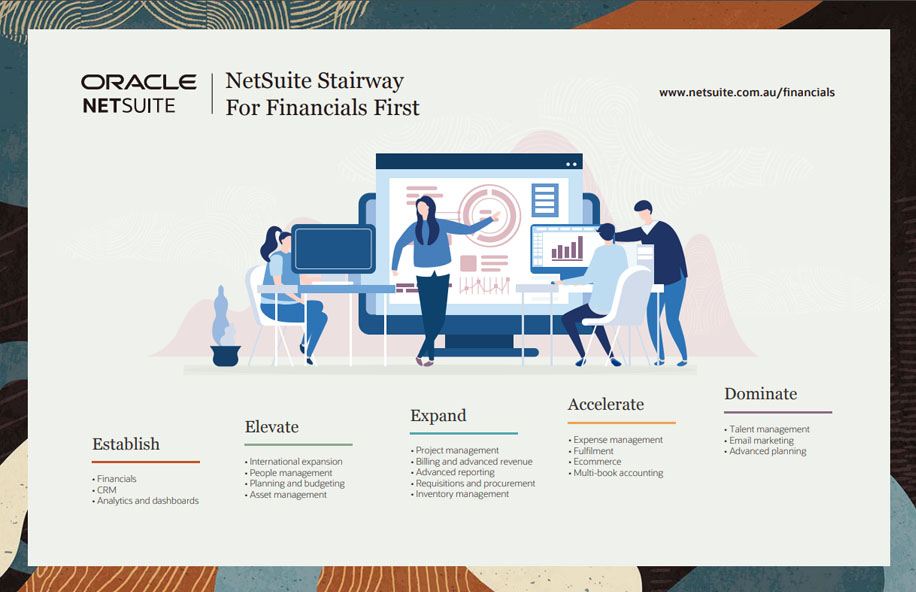 NetSuite Financials First Stairway