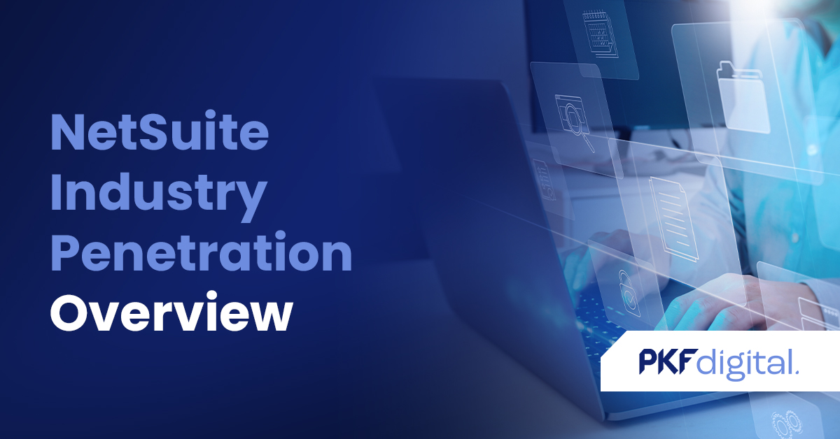 NetSuite Industry Penetration Overview