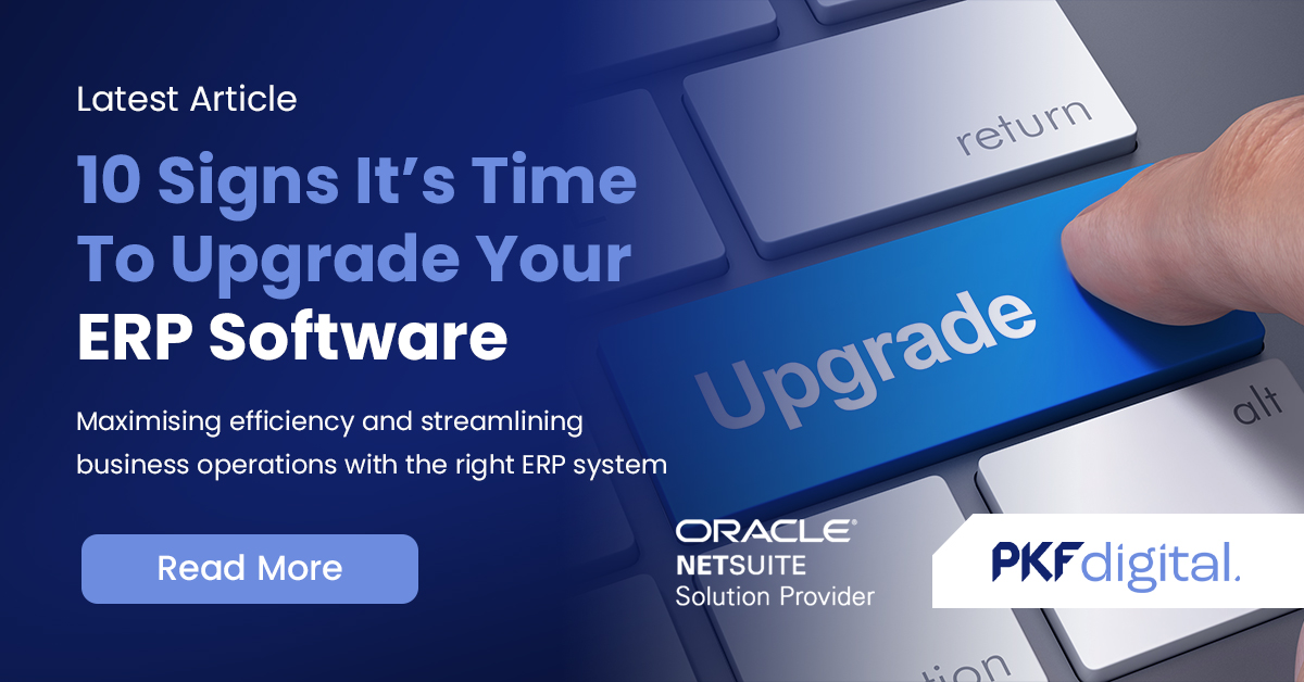 10 Signs It's Time To Upgrade Your ERP Software