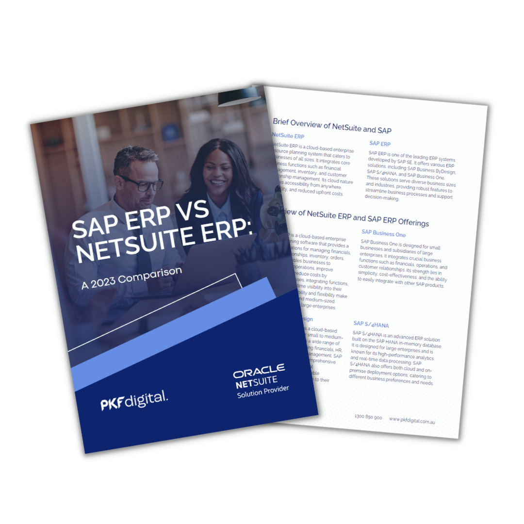 SAP ERP vs NetSuite ERP A 2023 Comparison - TI